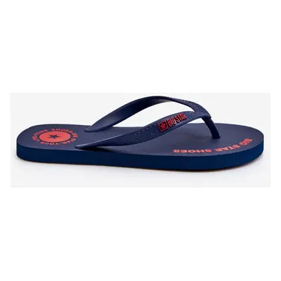 Men's Flip-Flops Big Star LL174424 Navy Blue