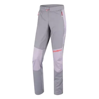 Women's softshell trousers HUSKY Kala purple/grey