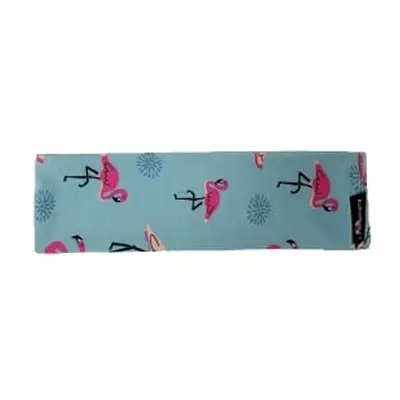 Headband - turquoise - flamingos