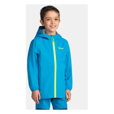 Kids waterproof jacket KILPI DAMIRI-J Blue