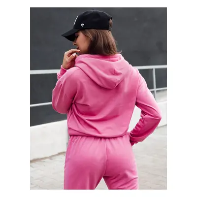 Women's hoodie TRENDHOOD pink Dstreet