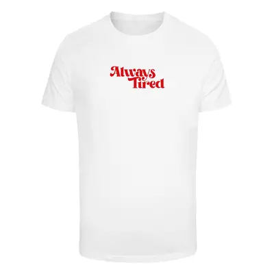 Men's T-shirt Always Tired white