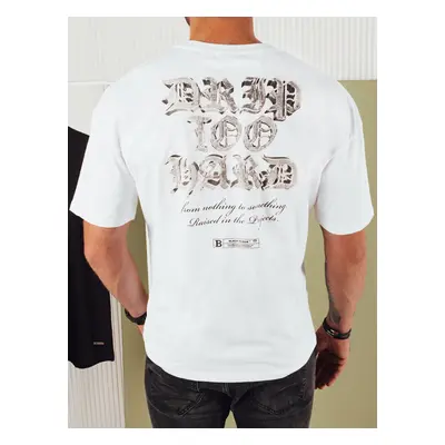 Men's T-shirt with white Dstreet print