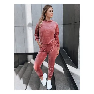 Women's pink velour set Vogue Velor Dstreet