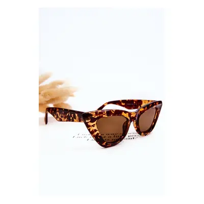 Women's Sunglasses Cat's Eye Brown