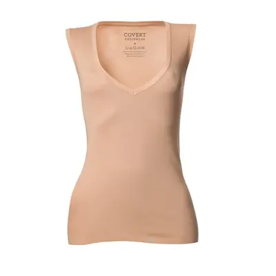 Women's Invisible Tank Top Covert beige