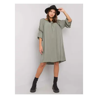 OH BELLA Khaki loose dress