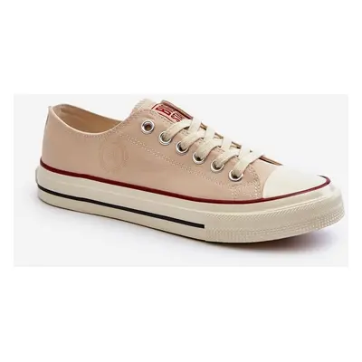 Men's Low Sneakers Big Star Beige