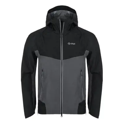 Men's outdoor jacket KILPI HURRICANE-M dark gray