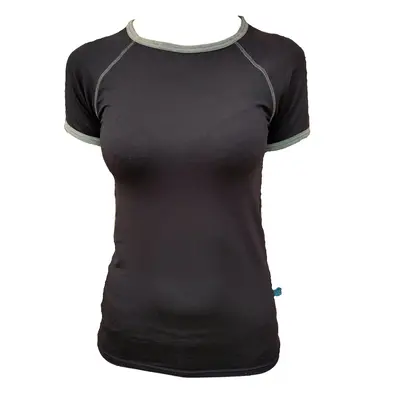 Women's functional bamboo T-shirt black