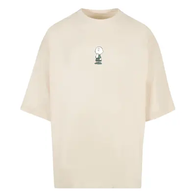 Men's T-shirt Peanuts - Charlie Brown Huge cream