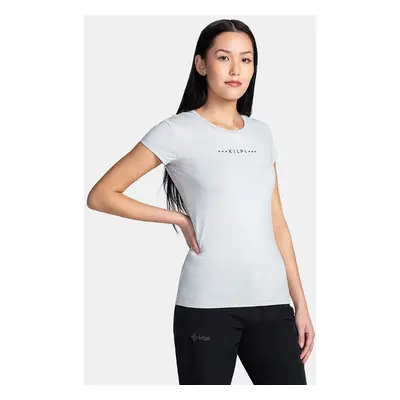 Women's technical T-shirt KILPI LISMAIN-W Light gray