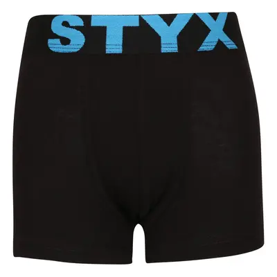 Kids boxers Styx sports rubber black