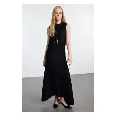 Trendyol Black Knitted Underwear/Lining Dress