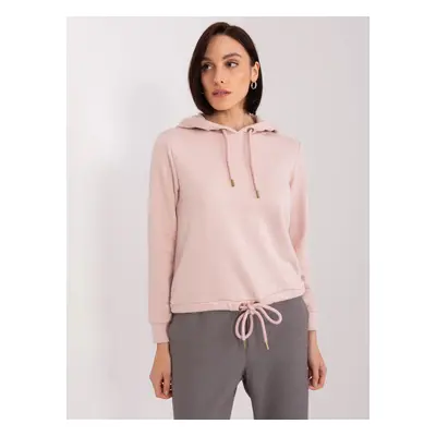 Light pink smooth hoodie SUBLEVEL