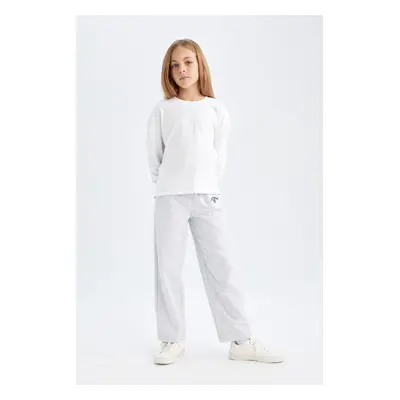 DEFACTO Girls Carrot Fit Printed Sweatpants