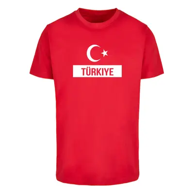 Men's T-shirt Merchcode Football - Turkey red