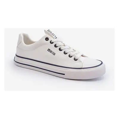 Men's Low-Top Sneakers Big Star White