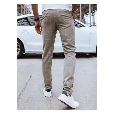 Light Brown Men's Casual Dstreet Trousers