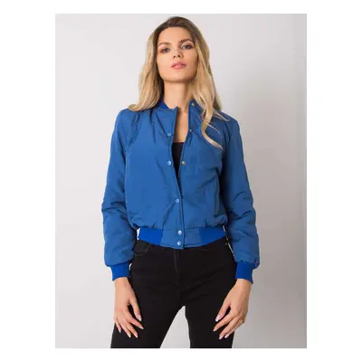 Women's Quilted Bomber Jacket Sherise - navy