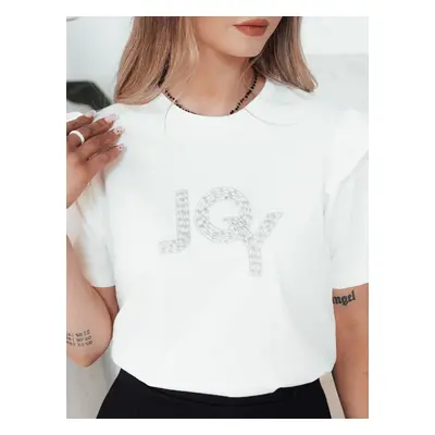 Women's T-shirt JOY ecru Dstreet