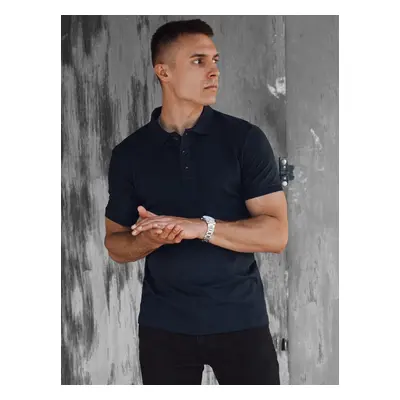 Men's Navy Blue Dstreet Polo Shirt