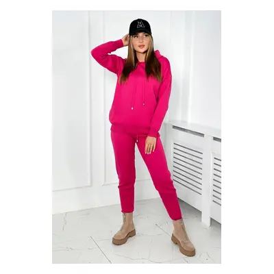 Sweater set Sweatshirt + Fuchsia pants