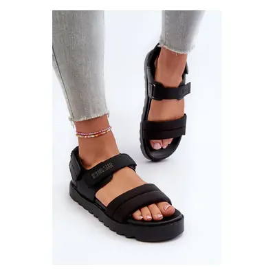 Women's Big Star Platform Sandals Black