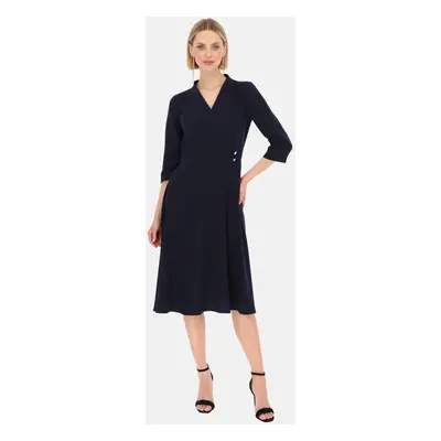 Potis & Verso Woman's Dress Harmoni Navy Blue