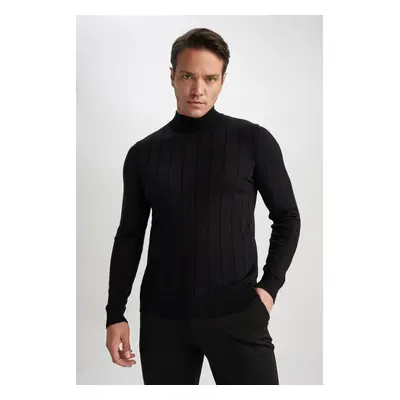 DEFACTO Slim Fit Valentine Half Turtleneck Sweater