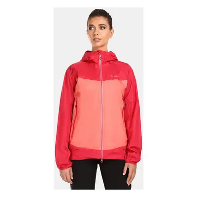 Women's waterproof jacket Kilpi HURRICANE-W Pink