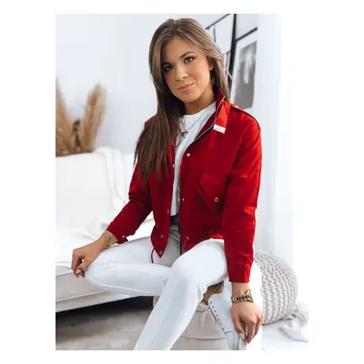 SISI Women's Bomber Jacket Red Dstreet