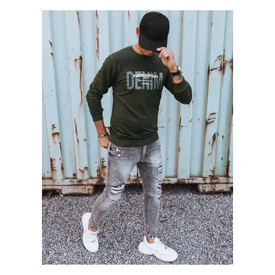 Men's Khaki Sweatshirt Dstreet