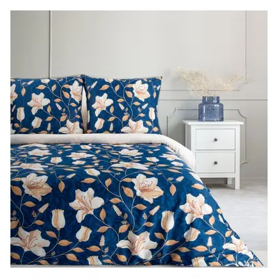 Eurofirany Unisex's Bed Linen Navy Blue