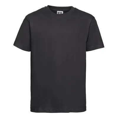 Black Slim Fit Russell T-shirt