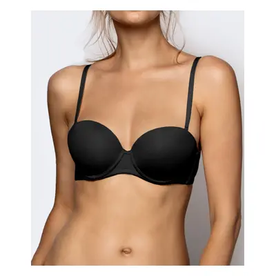 Women's bra Balconette ATLANTIC Basic - black