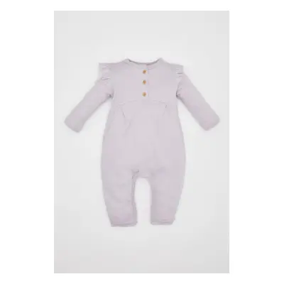 DEFACTO Baby Girl Newborn Long Sleeve Jumpsuit