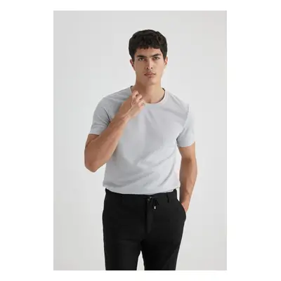 DEFACTO Slim Fit Crew Neck Short Sleeve T-Shirt