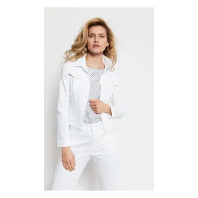 Női kabát Deni Cler Milano Deni_Cler_Milano_Jacket_W-Ds-9002-0E-U4-10-1_White