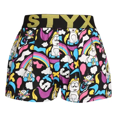 Children's boxer shorts Styx art sports rubber unicorn