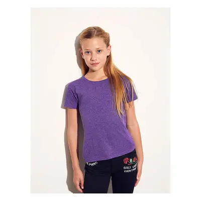 Iconic Fruit of the Loom Girls' T-shirt