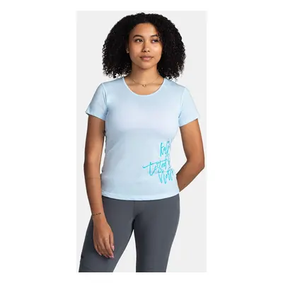 Women's technical T-shirt KILPI GAROVE-W Light blue