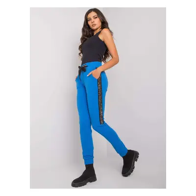 Women's blue sweatpants