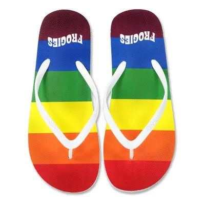 Men's flip-flops Frogies Rainbow