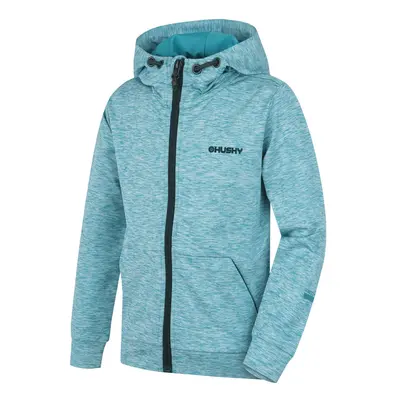 Children's hoodie HUSKY Alony K fd. Turquoise