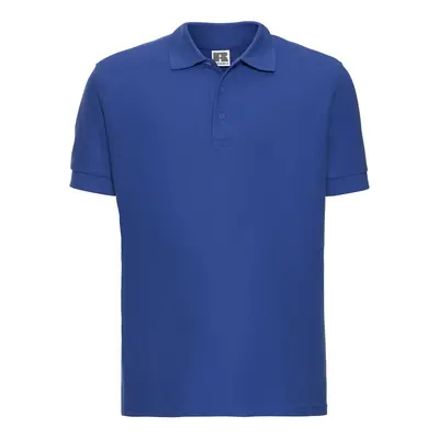 Men's Ultimate Russell Blue Cotton Polo Shirt