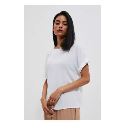 Viscose blouse - white