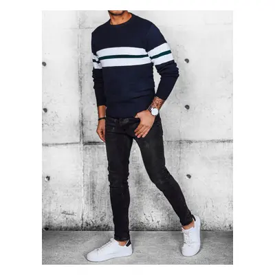 Men's Navy Blue Dstreet Sweater