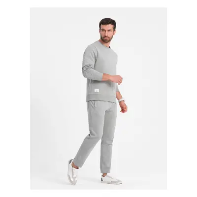 Ombre Men's tracksuit set pants + sweatshirt