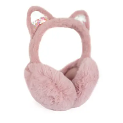 Art Of Polo Kids's Earmuffs cz23378-3 Grey Pink